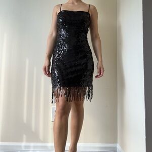 Black Sequin dress